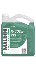 Maldini Coolant Green – Antifreeze 33% -5L