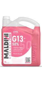Maldini G13 Coolant Red– Antifreeze 50% - 5L