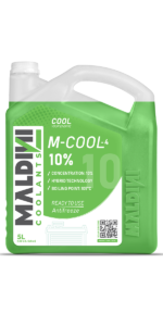 Maldini Coolant Green - Anti freeze 10% - 5L