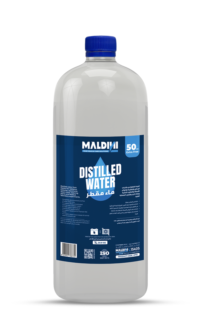 Maldini Distilled Water - 1L - Image 2